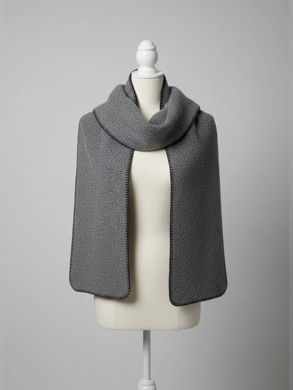 Melrose & Market Stitched Trim Scarf/ Wrap